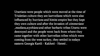 Urartians were Kartvelians(georgians)