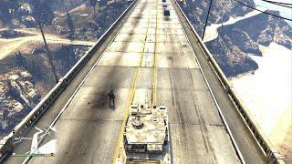 Grand Theft Auto V Trevor says Move (the Swatguy flys away)