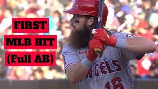 Brandon Marsh’s first MLB hit | Full AB