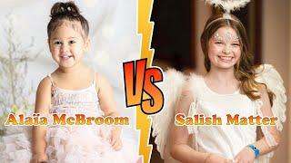 Salish Matter VS Alaïa McBroom (The ACE Family)Transformation  New Stars From Baby To 2023