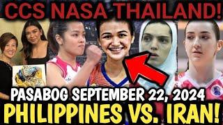 PVL LATEST UPDATE AND ISSUES TODAY SEPTEMBER 22, 2024! CREAMLINE NASA THAILAND! MONOLITH NH VS. IRAN