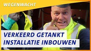 Robert installeert een verkeerd getankt installatie | Wegenwacht vlog #119