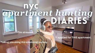 REALISTIC NYC APARTMENT HUNTING. I applied for an apartment! ($1,700 studio in manhattan)