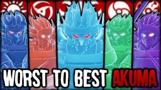 ALL Akumas *RANKED* From WORST To BEST | Shinobi Life 2 Bloodline Tier List