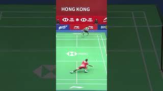 Axelsen hits the mark in this thrilling rally #HSBCbadminton #BWFWorldTour #HongKongOpen2024