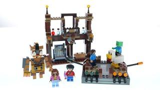 LEGO Minecraft Movie 21272 Waldanwesen mit Boxring