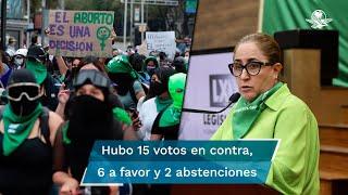 Congreso del Estado de Durango vota en contra de la despenalización del aborto