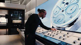 Welcoming Lewis Hamilton in our Amsterdam Boutique