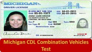 Michigan CDL Combination Vehicles Test