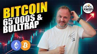 Bitcoin Hype oder Bulltrap? 65'000$ grosser Widerstand!