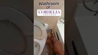 Washroom Of Cordelia Cruise #viralshorts #travelyatra