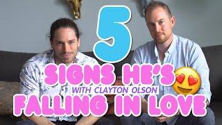 5 Hidden Things A Man Will Do That Show He's Falling In Love With You | Ft. Clayton Olson