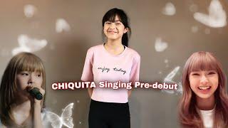 Chiquita Pre-debut singing | Baby Monster !