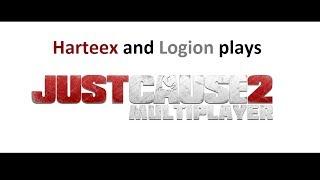 Harteex and Logion plays Just Cause 2 multiplayer (swedish)