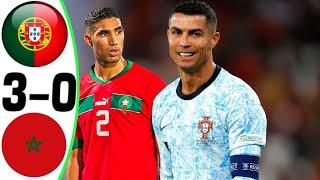 Portugal vs Morocco 3-0 - All Goals and Highlights - 2024  RONALDO