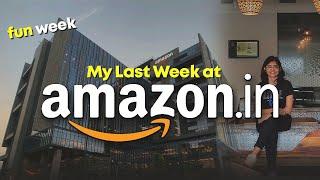 My last week at Amazon vlog....| Software Engineer journey | Anshika Gupta