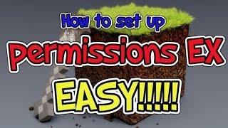 How to set up Permissions Ex EASY!!!!!!! Latest (DOWNLOAD LINK)