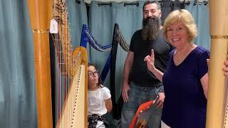 ASMAC President Gayle Levant at Harp Week