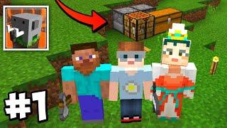 Craftsman Multiplayer Survival Gameplay Part 1 | Craftsman building craft