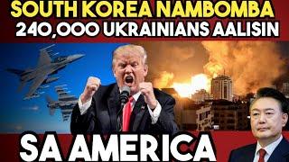 GUMUGULO NA! 240,000 UKRAINIANS AALISIN NA SA AMERICA ! SOUTH KOREA NAMBOMBA