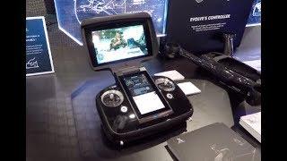 World 1st dual screen drone controller with 4k camera drone by Xdynamics