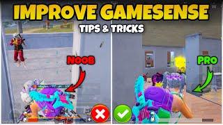 IMPROVE GAME-SENSE LIKE COMPETITIVE PLAYERSTIPS & TRICKS TO BE A PRO PLAYER IN BGMI/PUBGM