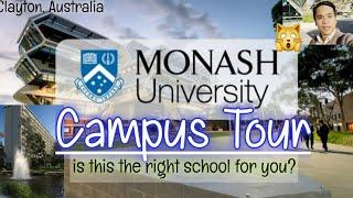 Monash University - Clayton Campus Tour | Melbourne, Australia | local & International students