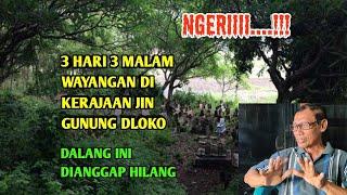 NGERII !!  WAYANGAN di Kerajaan Jin Gunung Dloko 3 Hari 3 Malam DALANG INI DIANGGAP HILANG