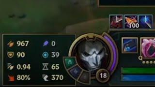 1000ad lethality jhin build hurts a little...