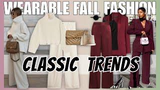 Wearable and Affordable Classic Fall Trends