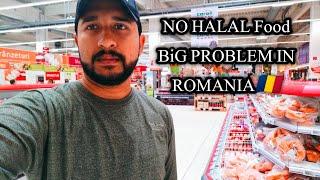 ROMANIA GUIDE  | NO HALAL Food BiG PROBLEM IN ROMANIA | GROCERY shopping VLOG