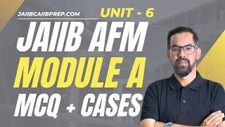 JAIIB AFM UNIT 6 Depreciation |  AFM MCQS & CASES 2025 | JAIIB 2025 | JAIIB AFM By Mahesh Sir