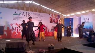 College dance in Ajk college of Art's and science.