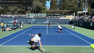 Chang/Wright (Cal) vs Burton/Vandecasteele (Oregon)