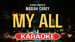 My All (Karaoke Version) - Mariah Carey