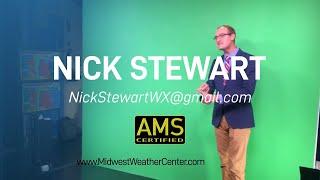 Meteorologist Nick Stewart Reel (December 2022)