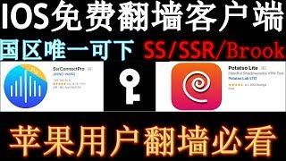 iPhone手机IOS平台最好用的免费翻墙软件 苹果用户翻墙必看