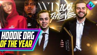 Hoodie Org Wins Esports Org of the Year (100 Thieves)