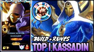 WILD RIFT KASSADIN - TOP 1 KASSADIN GAMEPLAY - CHALLENGER RANKED