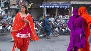 street walk busy bazaar in Lahore Taste the Heritage tour 4k