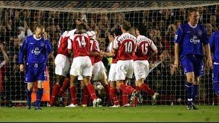 Arsenal 7-0 Everton PL 2004/05 FULL MATCH