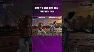 TEKKEN 8 - KAZUYA TEKKEN 1 DRIP #fightinggames #tekken8 #kazuya #gaming #highlights