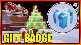 How to get the "GIFT" BADGE + FESTIVE ABILITY in ABILITY WARS || Roblox