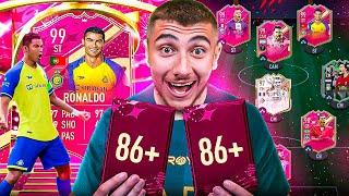 86+ x10 Packs Decide My FIFA Team!