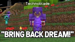 awesamdude's POV of Technoblade and Dream ESCAPING prison with ranboo on Dream SMP