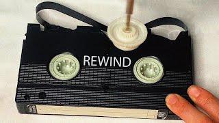 Retro DIY | Rewind VHS tape without a VCR. Speed x100