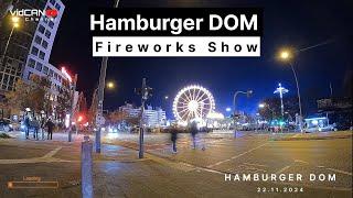 Hamburger DOM  Fireworks Show HDR 22.11.2024 #hamburgerdom