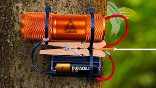 Survival Tricks You Must Know: How To Make a Trip Wire Alarm