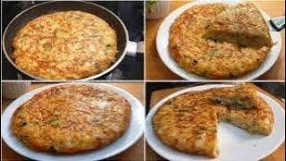 Spanish omelette recipe by Rabia Ansari | easiest breakfast recipe | Tortilla De patata