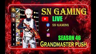 Free Fire Live Rank Push SN GAMING  SNT3MFF SHORT LIVE